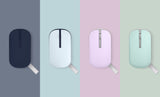 ASUS Marshmallow Mouse MD100 mus Kontor Ambidextrous RF trådløs + Bluetooth Optisk 1600 dpi