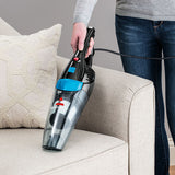 Bissell Featherweight Pro Eco Stick vakuum Vekselstrøm Dry Poseløs 0,5 L 450 W Blå, Titanium
