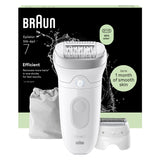 Braun Silk-épil 7 8700216963503 hårfjerner Hvid