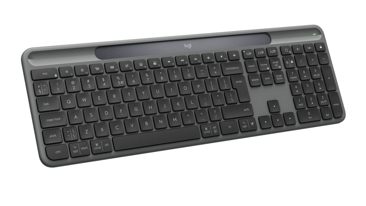 Logitech Signature Slim Solar + K980 tastatur Universel RF trådløs + Bluetooth QWERTY UK international Grafit