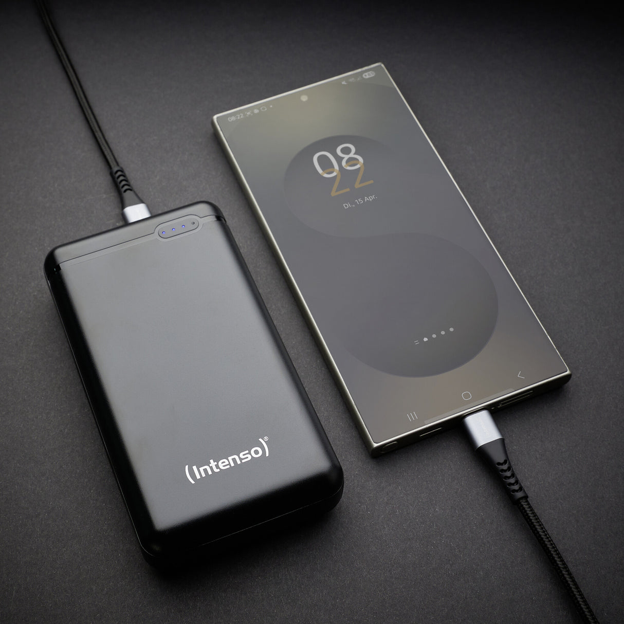 Intenso XS20000 Lithium polymer (LiPo) 20000 mAh Sort