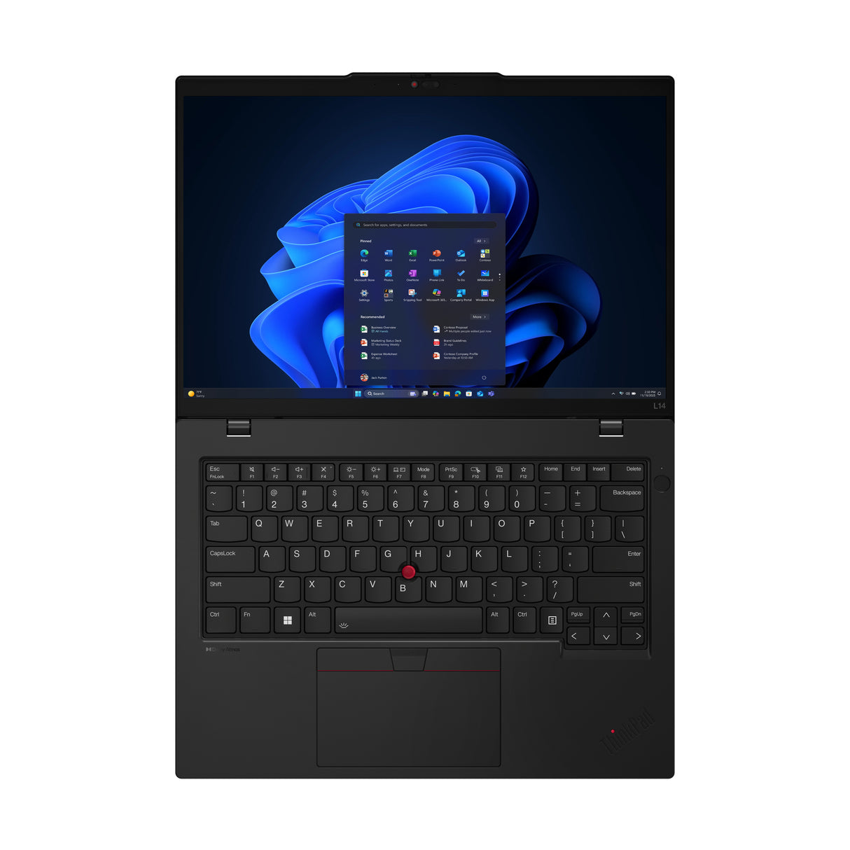 Lenovo ThinkPad L14 Gen 6 (AMD) AMD Ryzen™ 5 PRO 215 Laptop 35,6 cm (14") WUXGA 16 GB DDR5-SDRAM 512 GB SSD Wi-Fi 7 (802.11be) Windows 11 Pro Engelsk Sort