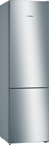 Bosch Serie 4 KGN39VLEB køle-/fryseskab Fritstående 368 L Rustfrit stål