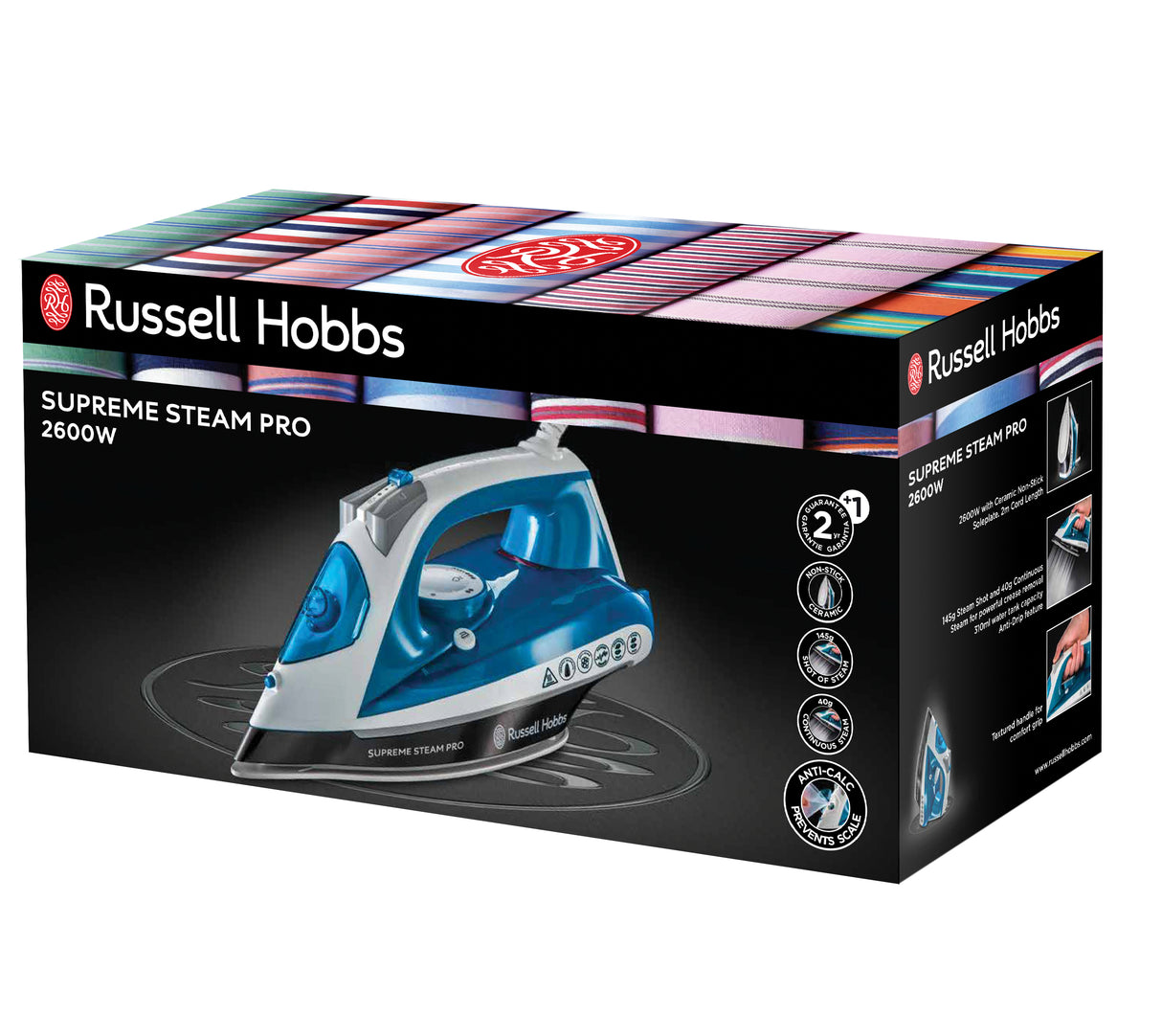 Russell Hobbs Supreme Steam Pro dampstrygejern