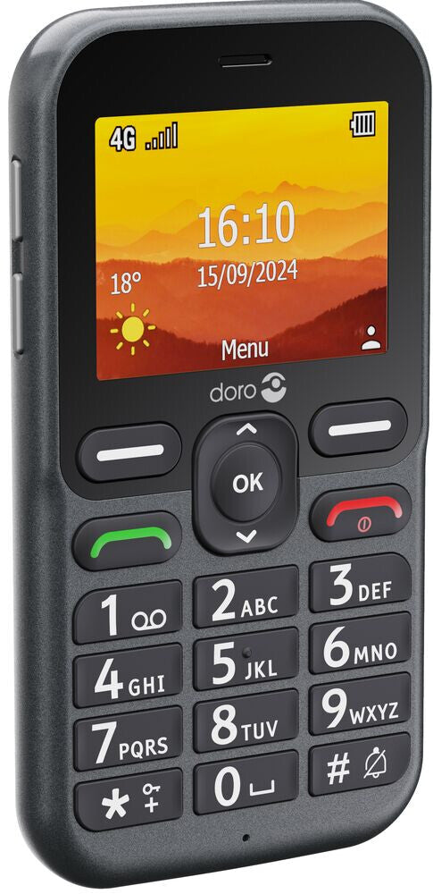 Doro Leva L10 6,1 cm (2.4") 120,7 g Sort Feature telefon