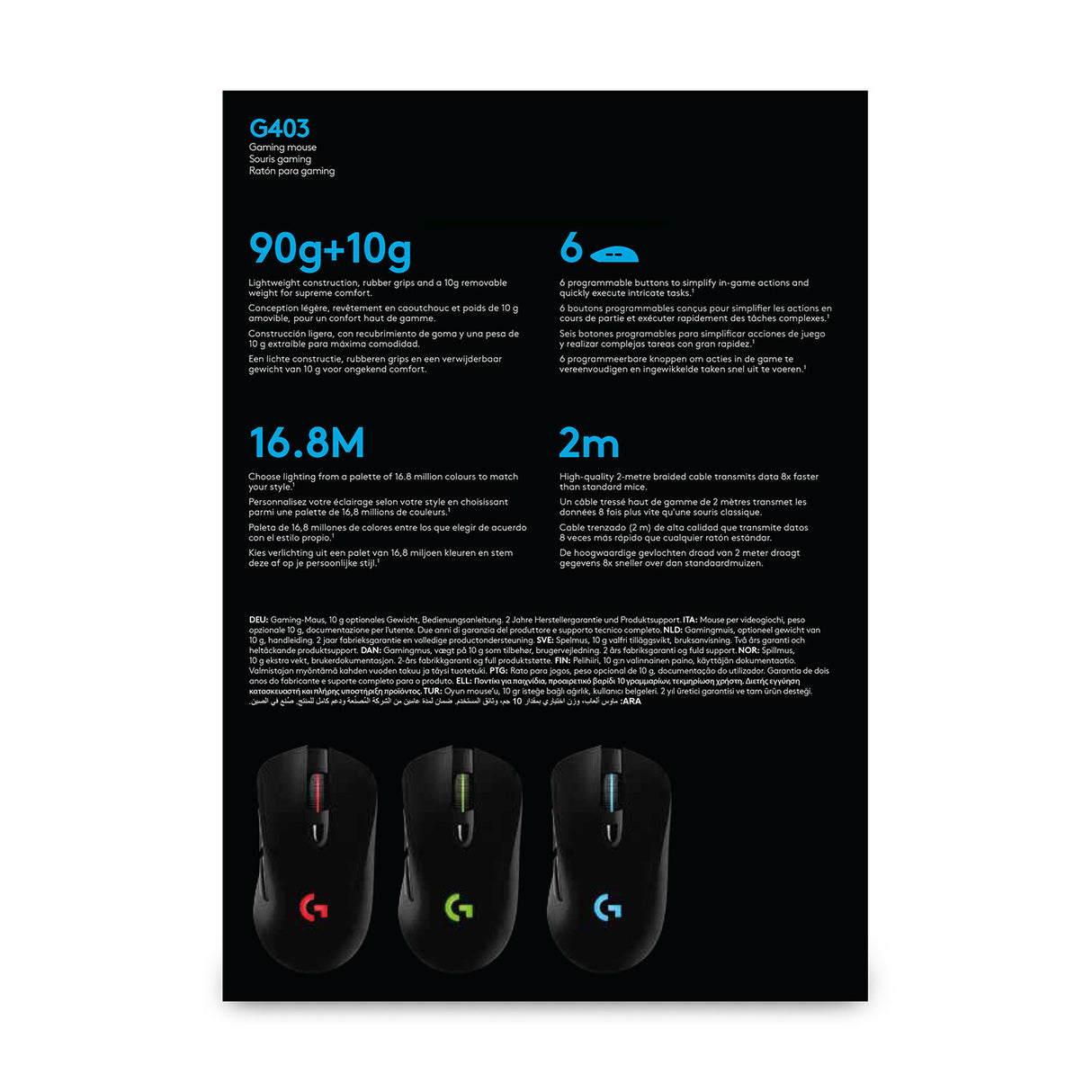 Logitech G G403 HERO
