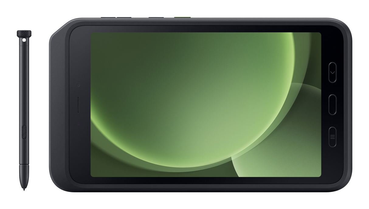 Samsung Galaxy Tab Active5 Enterprise Edition 5G Samsung Exynos LTE-TDD & LTE-FDD 128 GB 20,3 cm (8") 6 GB Wi-Fi 6 (802.11ax) Android 14 Grøn