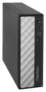 MEDION AKOYA T80 Intel® Core™ i5 i5-12450H 8 GB DDR4-SDRAM 512 GB SSD Windows 11 Home Mini PC Sort