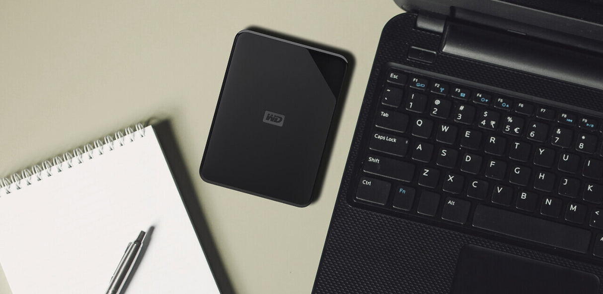 Western Digital Elements SE ekstern harddisk 5 TB USB Type-A 3.2 Gen 1 (3.1 Gen 1) Sort