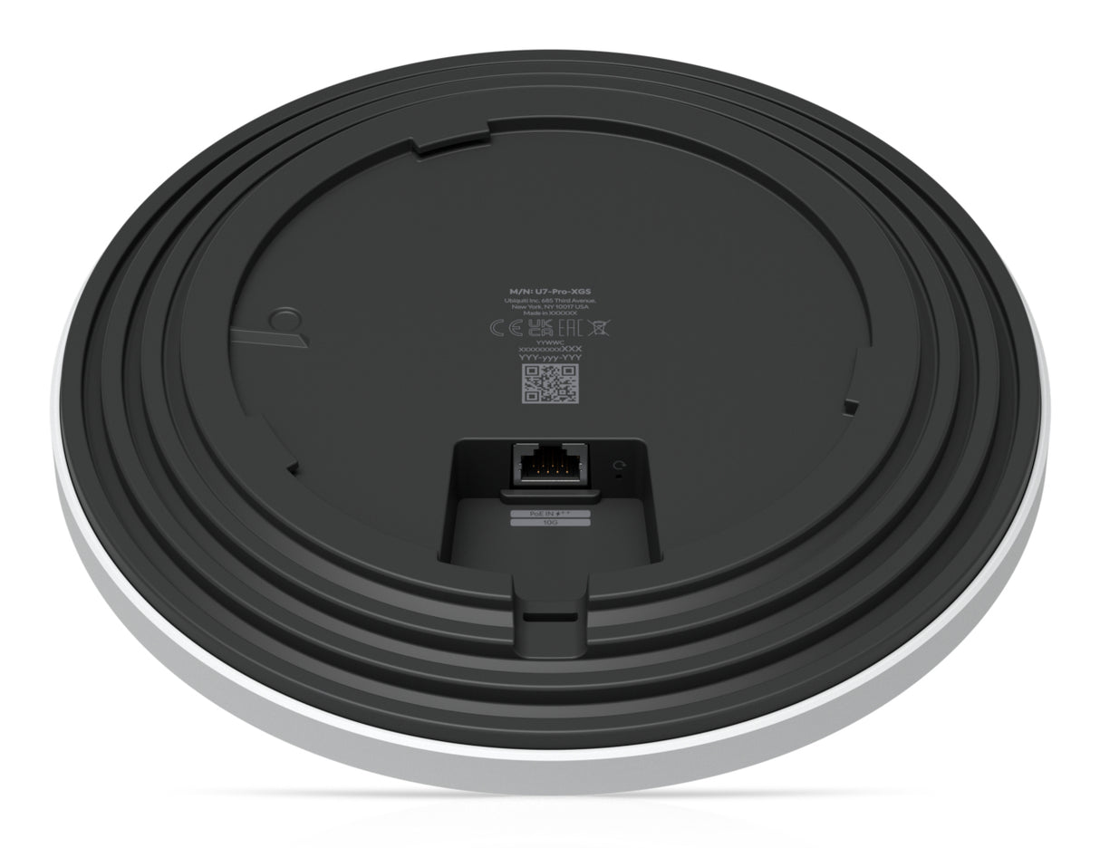 Ubiquiti U7 Pro XGS 8600 Mbit/s Hvid Strøm over Ethernet (PoE)