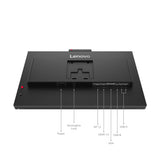 Lenovo ThinkVision T27QD-4v computerskærm 68,6 cm (27") 2560 x 1440 pixel Quad HD LCD Sort