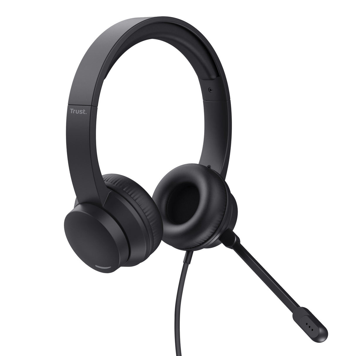 Trust HS-201 Headset Ledningsført Kontor/Callcenter USB Type-A Sort