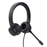 Trust HS-201 Headset Ledningsført Kontor/Callcenter USB Type-A Sort