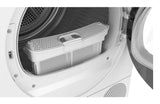 Bosch Serie 8 WQB246DLSN tørretumbler Fritstående Front-læsning 9 kg Hvid