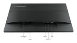 Lenovo ThinkVision E24-40 computerskærm 60,5 cm (23.8") 1920 x 1080 pixel Fuld HD LCD Sort