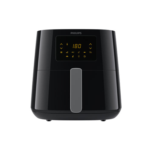 Philips 3000 series HD9270/70 frituregryde Enkelt 6,2 L Enkeltstående 2000 W Varmluftsteger Sort, Sølv