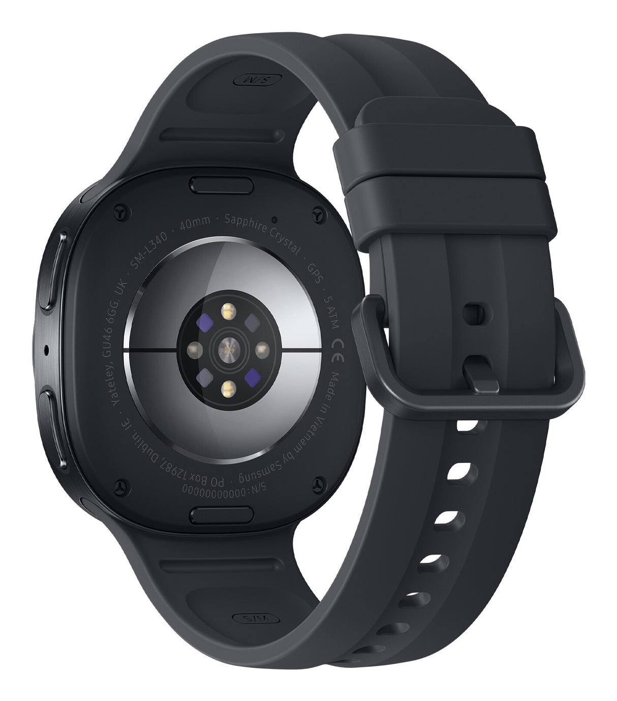 Samsung Galaxy Watch9 3,3 cm (1.3") AMOLED 40 mm Digital 438 x 438 pixel Berøringsskærm Grafit Wi-Fi GPS (satellit)