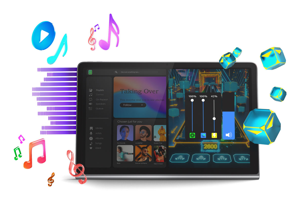 Lenovo Tab Plus ZADX 11.5 128GB 8GB Grå