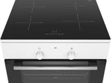 Bosch Serie 2 HLL09A020U komfur og ovn Fritstående komfur Elektrisk Keramisk Hvid