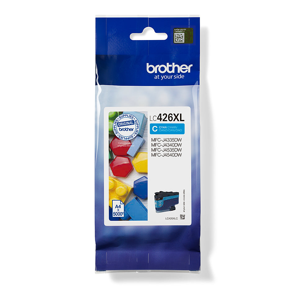 Brother LC426XLC blækpatron 1 stk Original Blå