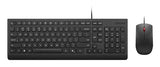 Lenovo Essential Wired Combo Sæt med mus og tastatur Kablet Dansk