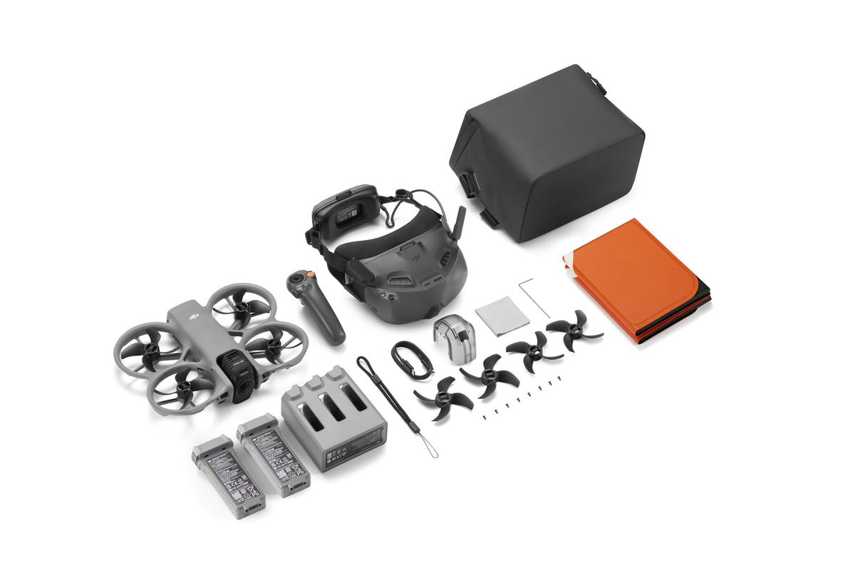 DJI Avata 360 Motion Combo (Goggles N3) 4 rotors Octocopter 64 MP 6000 x 3000 pixels 2700 mAh Grey