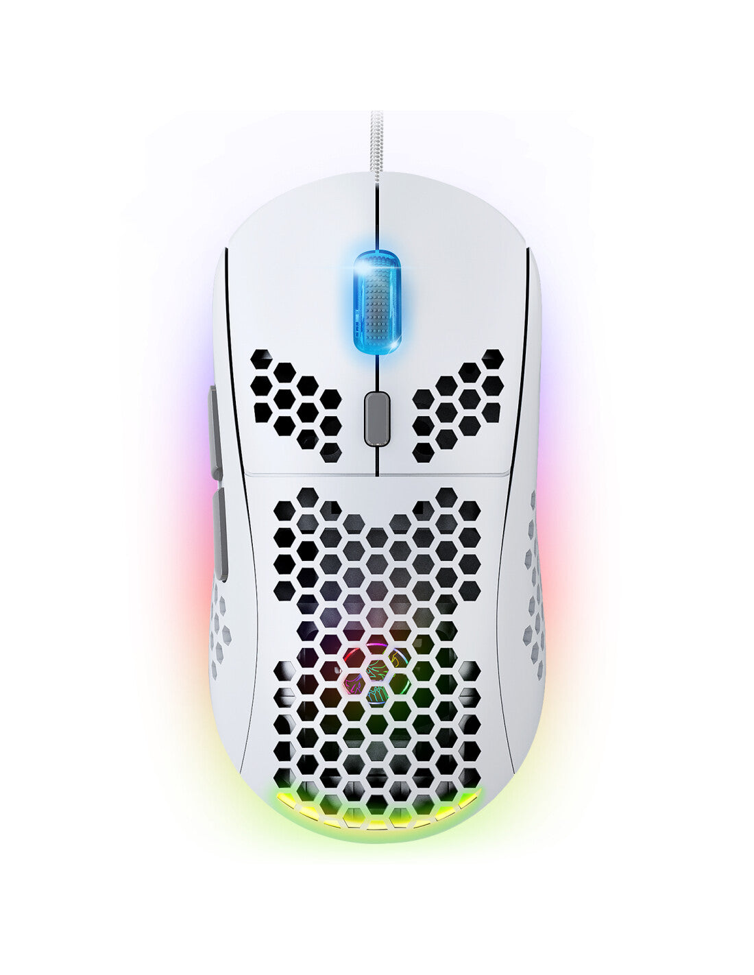 Spirit of Gamer PRO-M4 ARTIC mus Spil Højre hånd USB Type-A Optisk 12800 dpi
