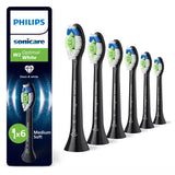 Philips Optimal White HX6066/88 Pakke med 6 børstehoveder