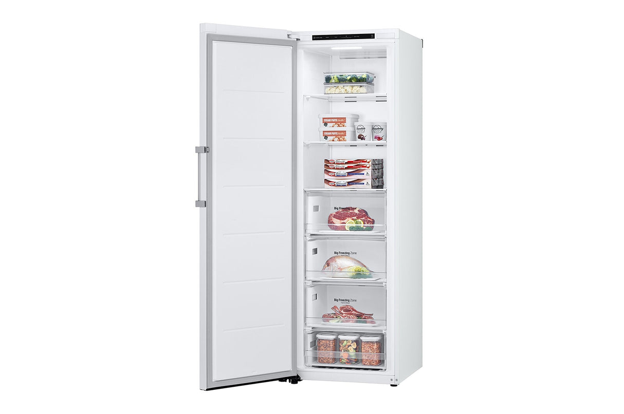 LG GFT41SWGSF fryser Stående fryser Fritstående 324 L Hvid