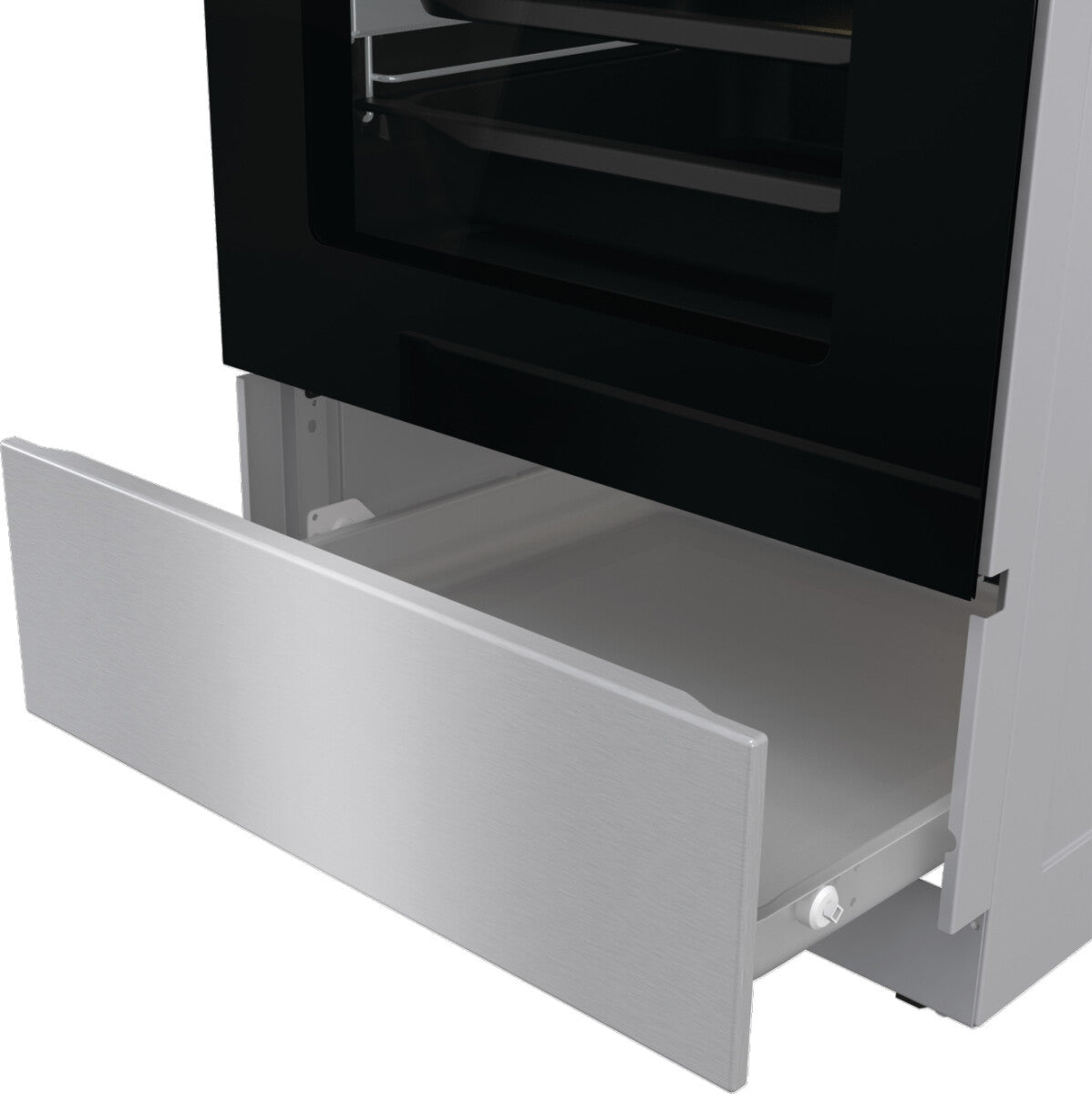 Gorenje 740742 komfur og ovn Fritstående komfur Elektrisk Zone induktionskogeplade Rustfrit stål