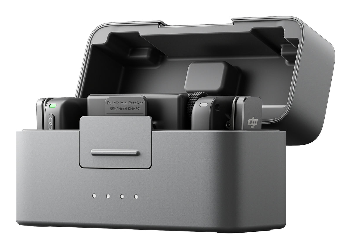 DJI Mic Mini Trådløst mikrofonsystem Trådløs Sort