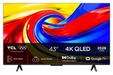 TCL P7L 43P7L TV 109,2 cm (43") 4K Ultra HD Smart TV Wi-Fi Sort 400 cd/m²