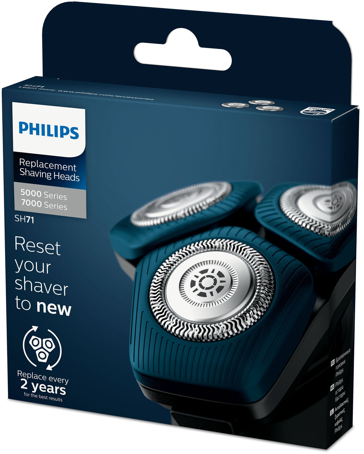 Philips Shaver series 7000, 5000 SH71/50 Ekstra udskiftningsskær