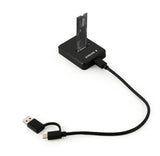 Gembird DD-U3M2 drev dockingstation USB 3.2 Gen 1 (3.1 Gen 1) Type-C Sort