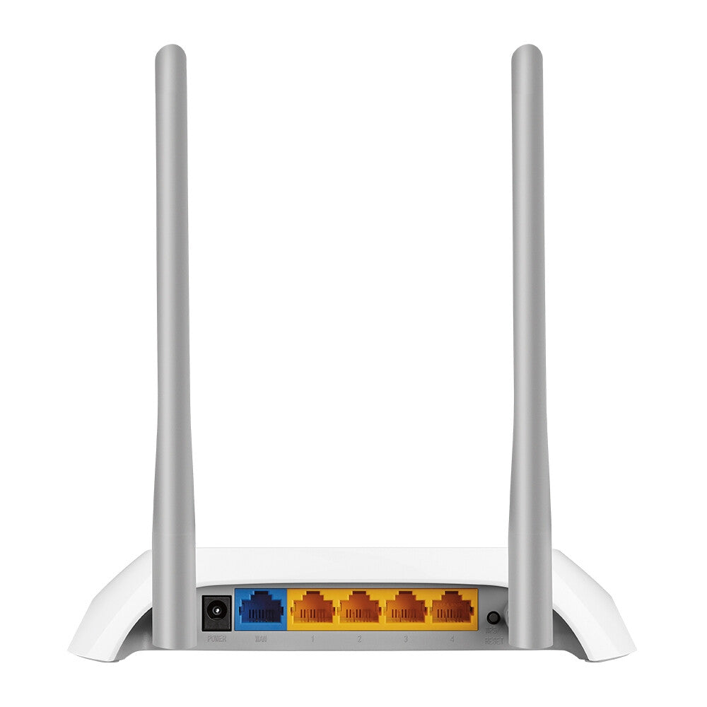 TP-Link TL-WR840N trådløs router Hurtigt ethernet Enkelt band (2,4 GHz) Grå, Hvid