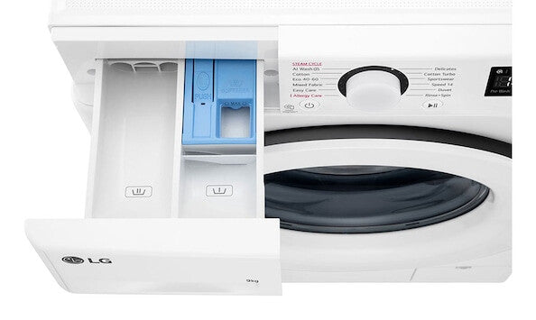 LG Serie 600 P4Y5VYW3W vaskemaskine Front-læsning 9 kg 1360 rpm Hvid