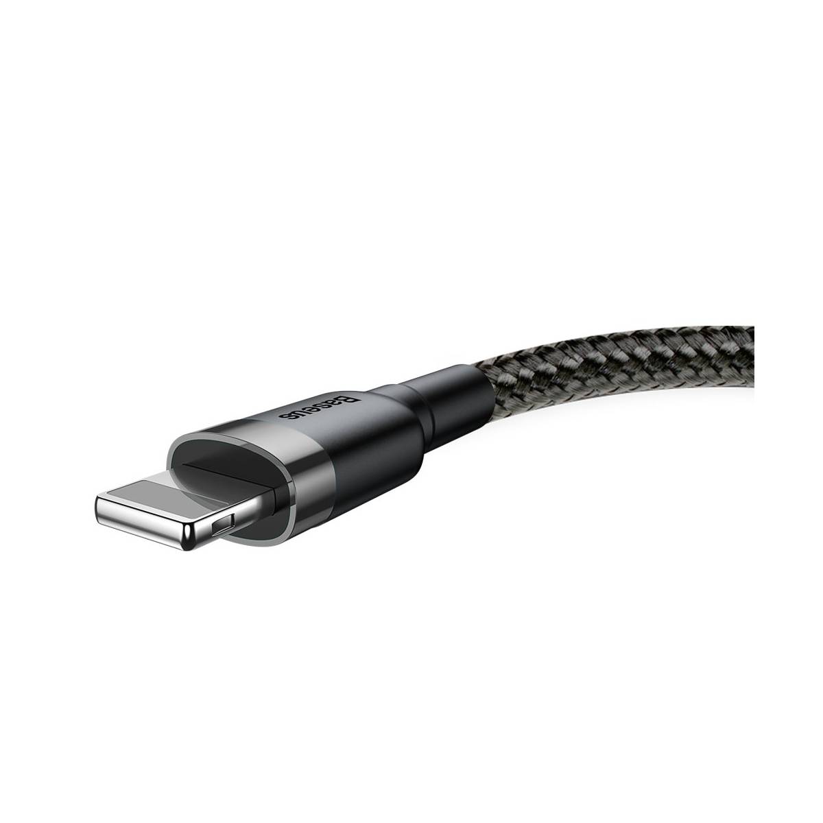 Baseus Cafule USB-A / Lightning 2.4A QC 3.0 kabel 0,5 m - sort-grå