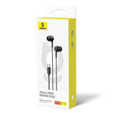 Baseus ENCOK CZ11 WIRED EARPHONES CLUSTER BLACK headphones/headset Wired In-ear Calls/Music/Sport/Everyday