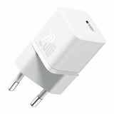 Baseus Gan5 Fast Charger(Mini) 1C 20W Smartphone, Universel Hvid Vekselstrøm Hurtig opladning Indendørs