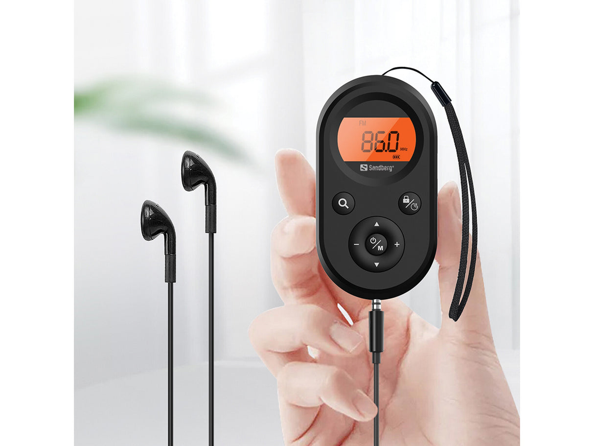 Sandberg Pocket Radio FM+AM Recharge