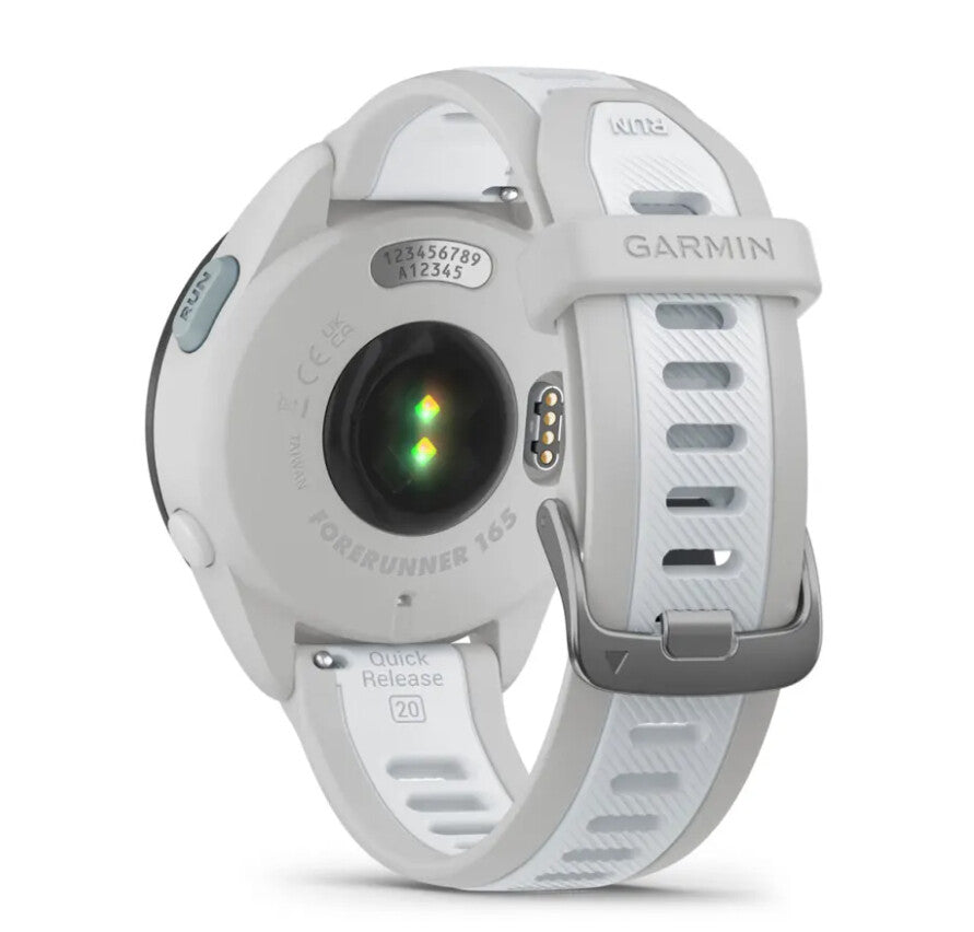Garmin Forerunner 165 3,05 cm (1.2") AMOLED 43 mm Digital 390 x 390 pixel Berøringsskærm Grå GPS (satellit)