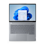 Lenovo ThinkBook 14 G8 IAL Intel Core Ultra 9 185H Laptop 35,6 cm (14") WUXGA 16 GB DDR5-SDRAM 512 GB SSD Wi-Fi 6E (802.11ax) Windows 11 Pro Nordisk Grå