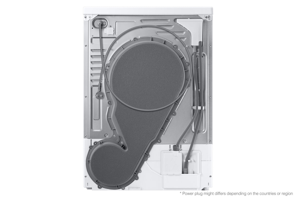 Samsung Series 6 DV90DG6845HH tørretumbler Fritstående Front-læsning 9 kg Hvid