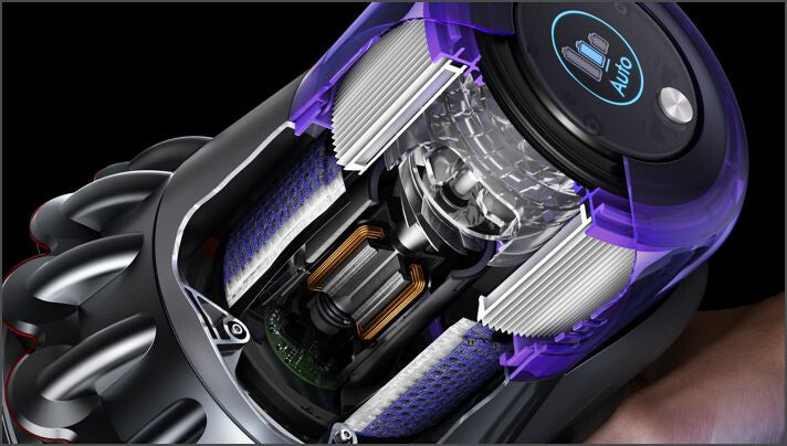 Dyson V11 Fluffy trådløs støvsuger Sølv/rød EU 476550-01