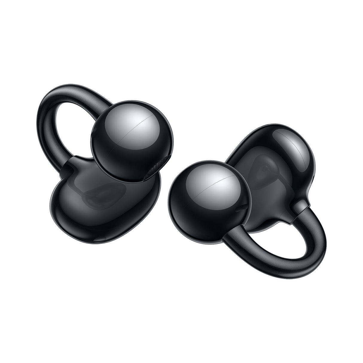Huawei FreeClip Headset True Wireless Stereo (TWS) Ørekrog Opkald/musik USB Type-C Bluetooth Sort