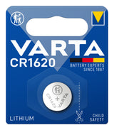 CR1620 Varta knapcelle batteri 3V lithium 2,0x16mm