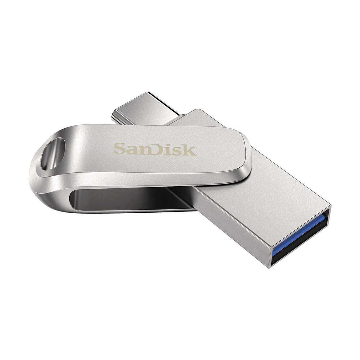 SanDisk Ultra Dual Drive Luxe USB-nøgle 512 GB USB Type-A / USB Type-C 3.2 Gen 1 (3.1 Gen 1) Rustfrit stål