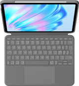 Logitech Combo Touch QWERTY Dansk, Finsk, Norsk, Svensk Smart Connector Grå