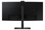 Samsung S65VC computerskærm 86,4 cm (34") 3440 x 1440 pixel UltraWide Quad HD LCD Sort