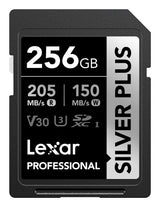 Lexar Professional SILVER PLUS SDXC 256GB hukommelseskort